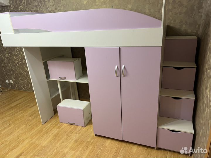 Детская кровать чердак