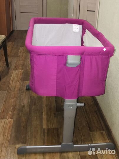 Детская кроватка приставная chicco next2me