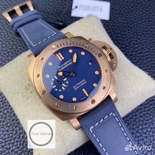 Часы Panerai Submersible Bronzo Blu Abisso арт 701