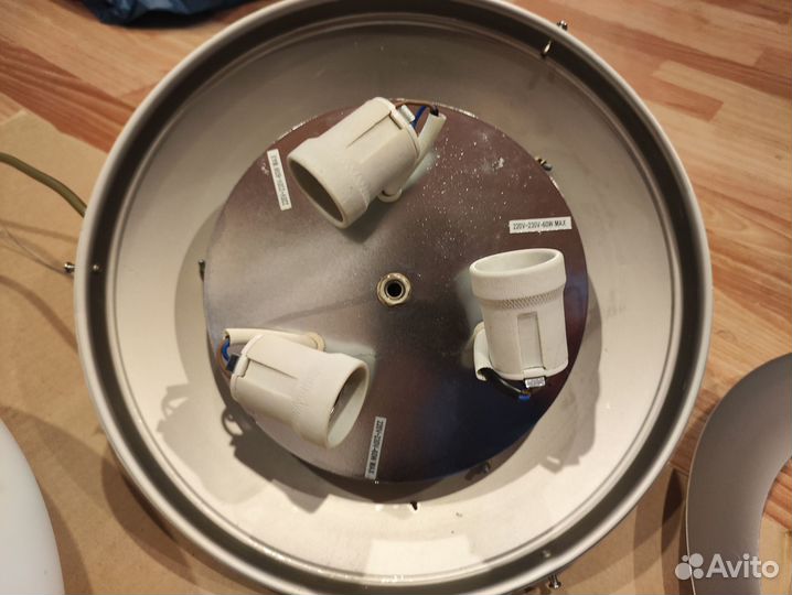 Светильник потолочный shatten z201 Германия 3*60Вт