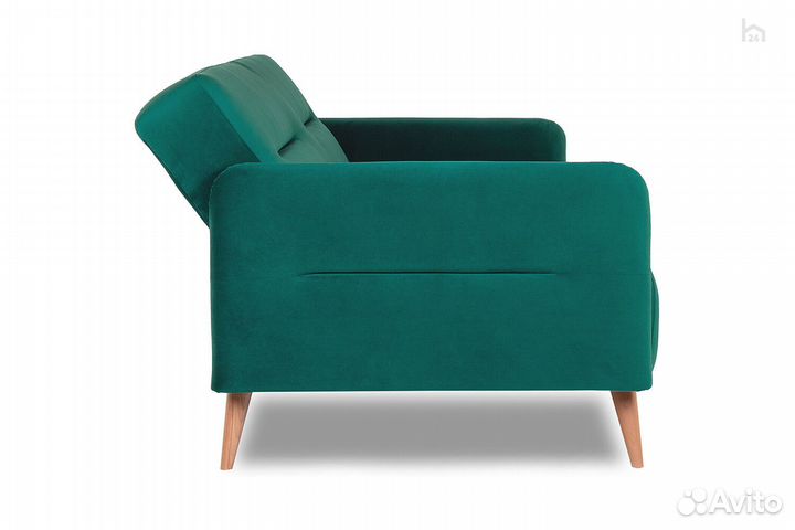 Прямой диван-кровать трехместный с подушкамии Hygg