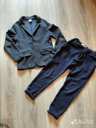 Пиджак школьный zara размер 134