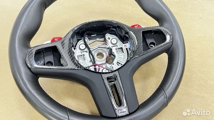 Накладка карбон М руль BMW G30/G05/G06