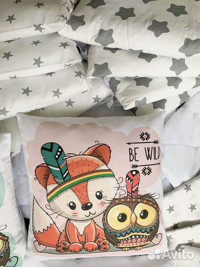 Бортики в детскую кровать новые