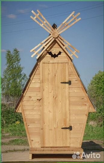 Уличный туалет прямоугольник аен 742
