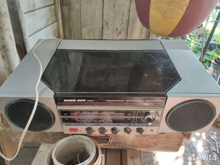 Виниловый проигрыватель вега 300