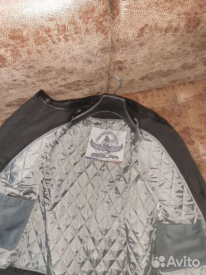 Кожаная мотокуртка segura