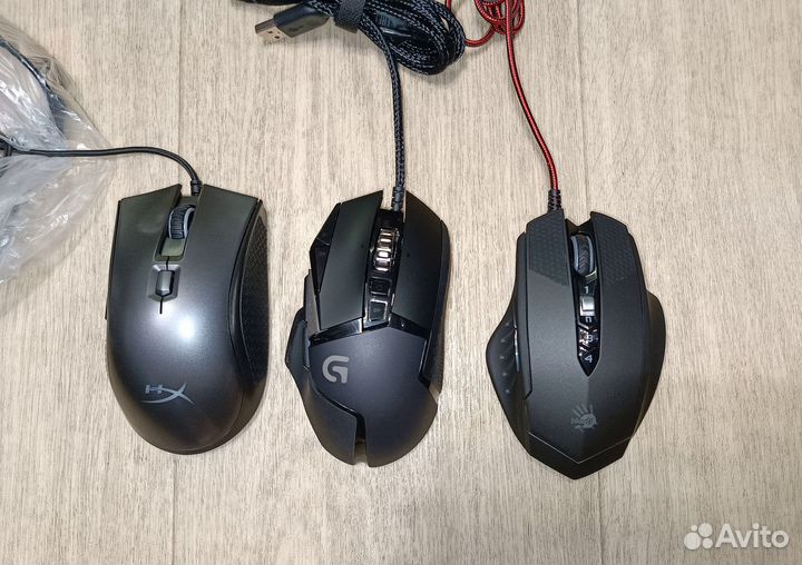Мыши игровые A4Tech, HyperX, Logitech G502
