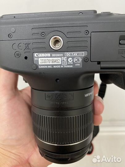 Фотоаппарат Canon EOS 600D Kit 18-55mm