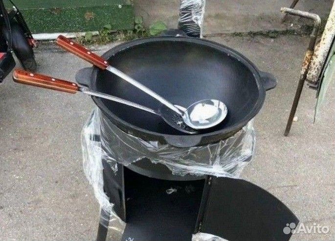 Казан чугунный