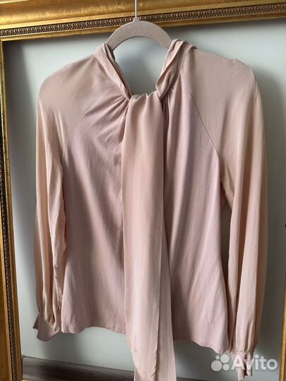 Блузка нежная с бантом лентами Mreason