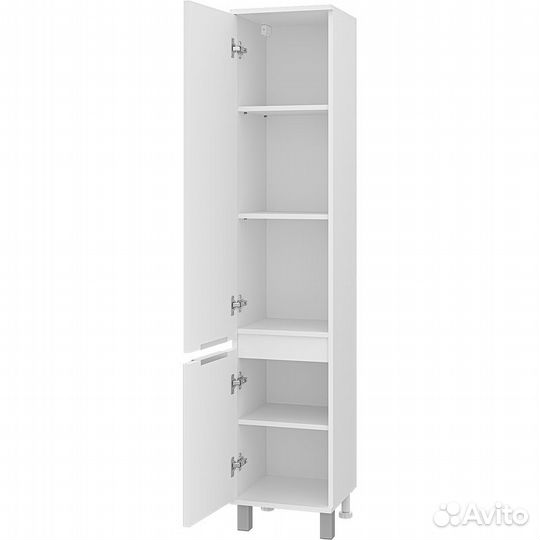 Шкаф-колонна Brevita Enfida 35 напольный/подвесной левый белый ENF-05035-010L