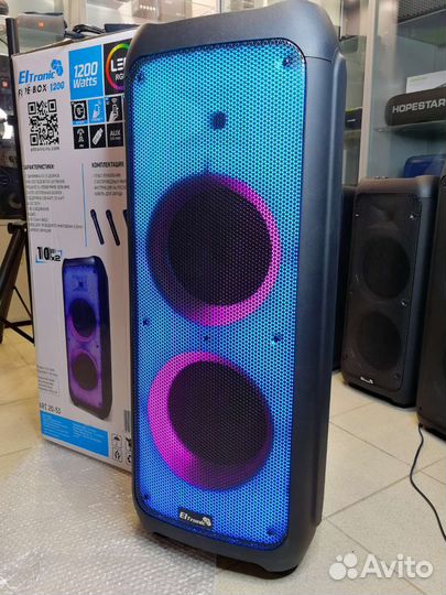 Портативная колонка напольные большие eltronic