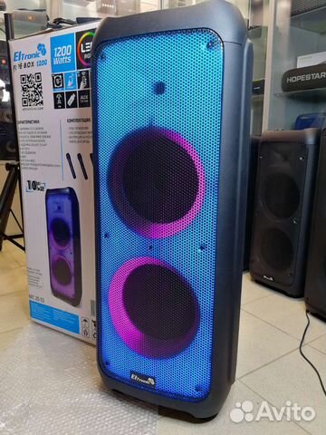 Портативная колонка напольные большие eltronic