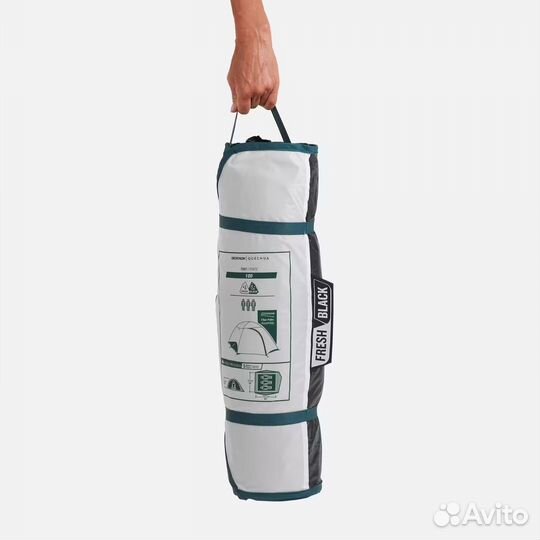 Палатка quechua mh100 Fresh & Black 3 места