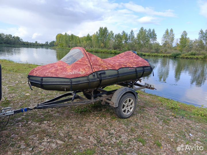 Лодка прицеп эхолот