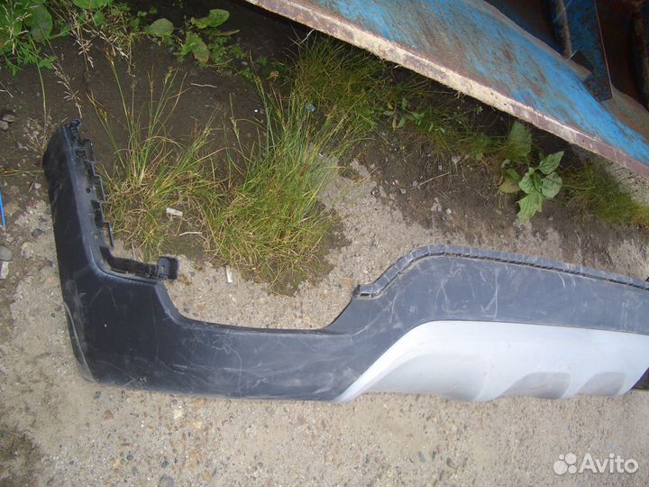 Бампер задний нижн. часть Киа Рио X-line с17- х/б