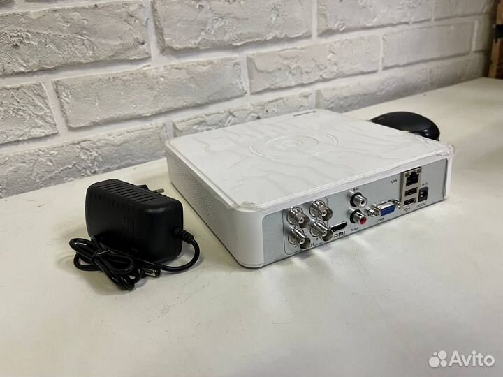 Комплект видеонаблюдения на 2 внутренних камеры