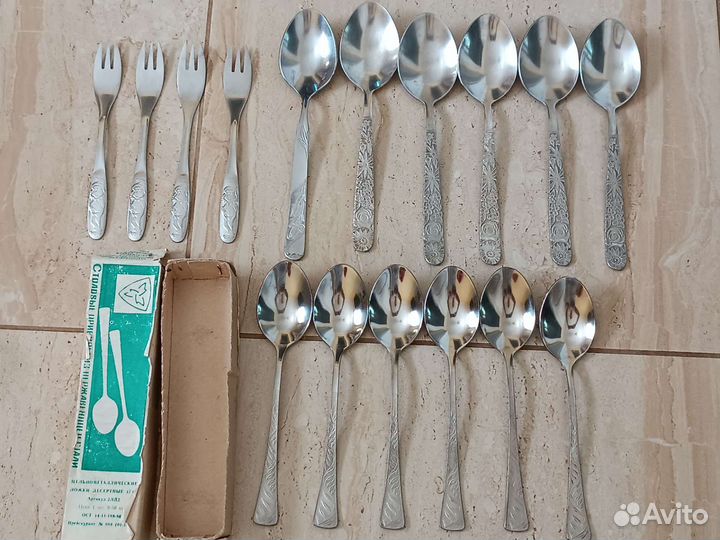 Ложки, вилки нержавейка СССР