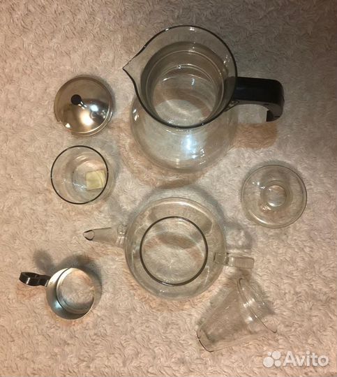 Набор чайный из термостекла СССР 1972 г