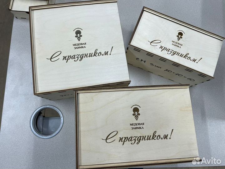 Деревянные коробки