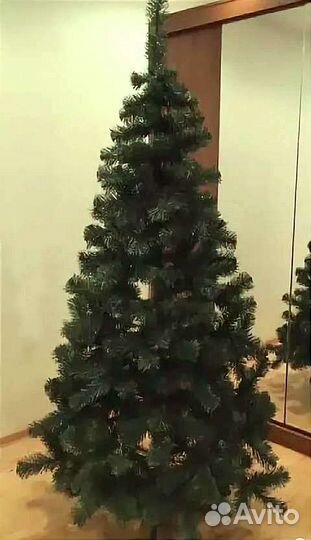 Ель искуственная высокая 200см новая