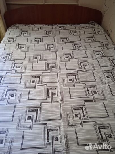 Комплект шторы, покрывало и тюль