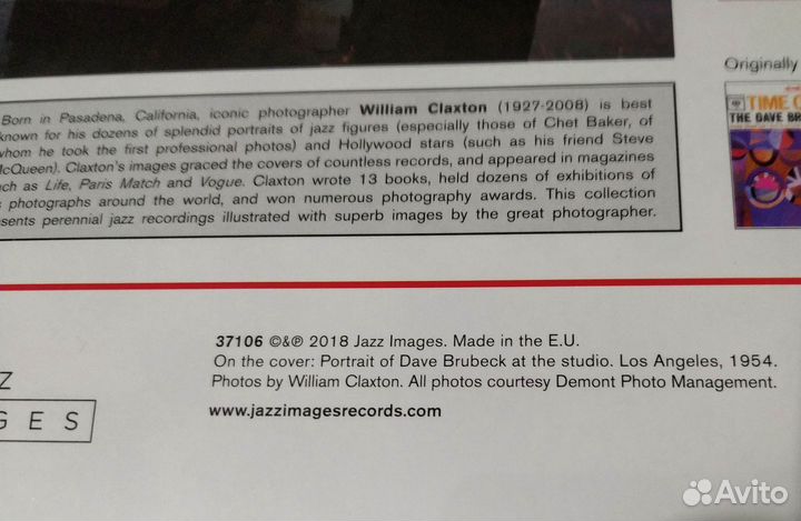 The Dave Brubeck Quartet Time Out новый винил