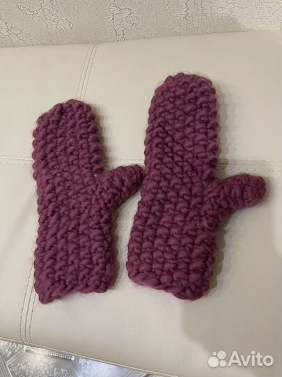 Шапка, снуд и варежки