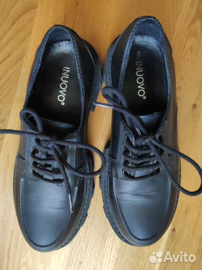 Ботинки кожаные женские 37 размер на платформе