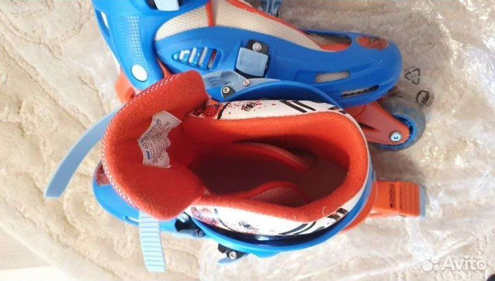 Роликовые коньки детские раздвижные