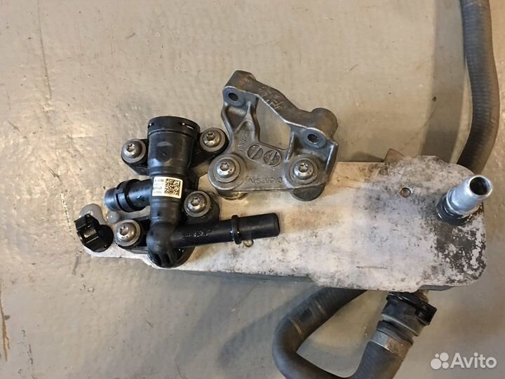 Радиатор охлаждения масла кпп BMW B48 F30 G30 бмв