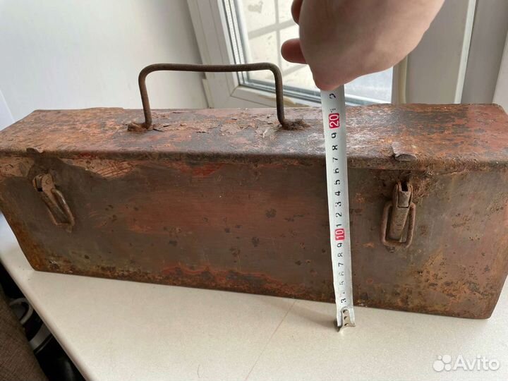 Медицинский военный ящик ретро