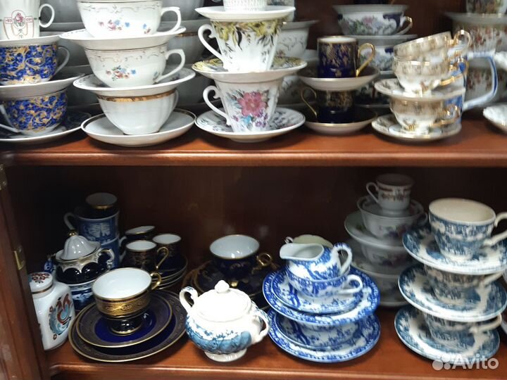 Чайные, кофейные пары СССР и другое