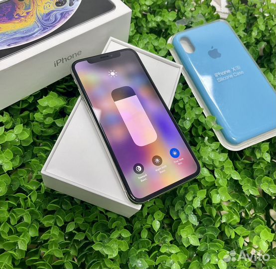 iPhone Xs 64gb Silver Идеал