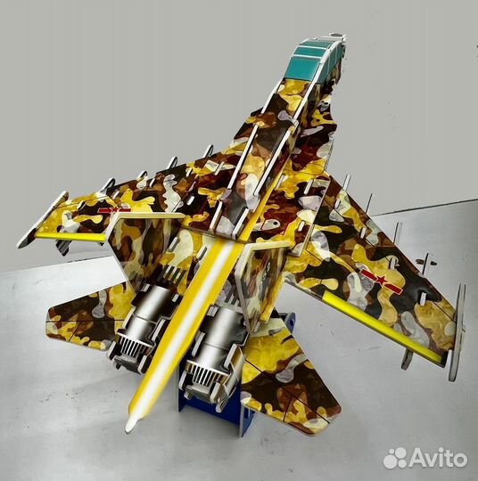 3D пазл конструктор для мальчиков, разные модели