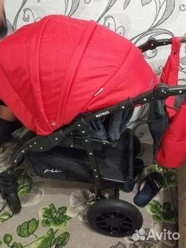 Коляска 2в1 Retrus,после 1ребенка,люлька в идеале