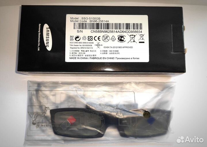 3d очки samsung SSG 5100GB (пара)