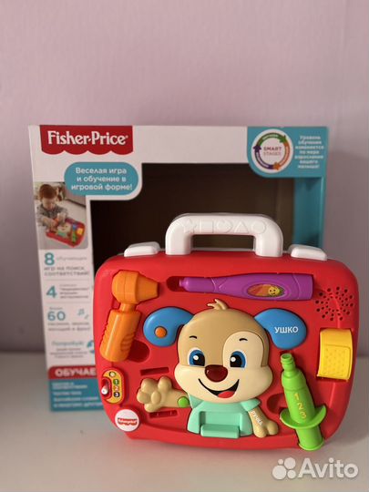 Медицинский набор ученого щенка fisher price