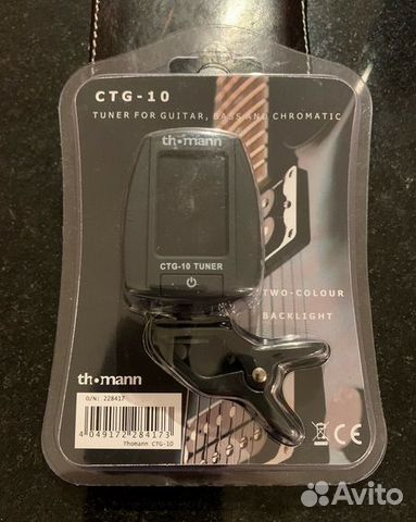 Хроматический тюнер для гитары и басгитары