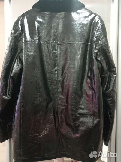 Кожаная куртка мужская