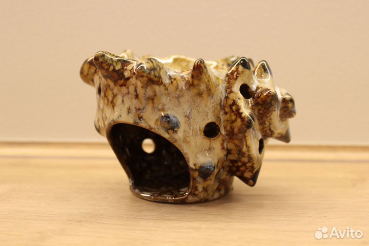 Керамическая аромалампа ракушка