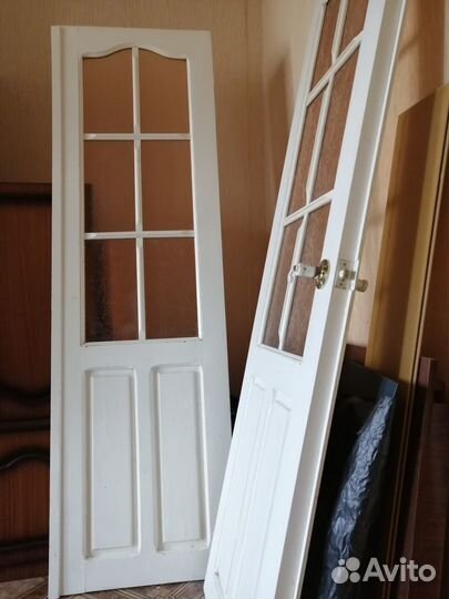 Дверь двустворчатая бу