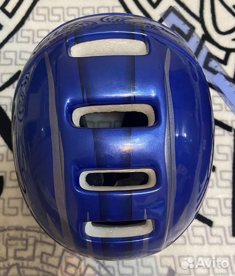 Шлем детский, защита, размер S, синий