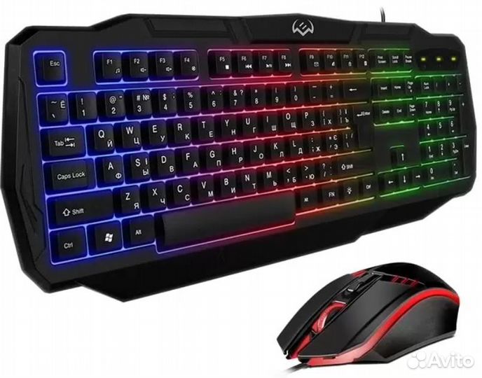 Клавиатура. Игровой комплект 2 в 1
