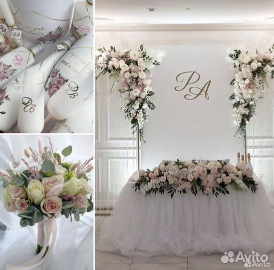 Свадебный декор, оформление свадеб