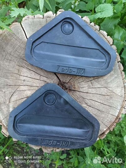 Заглушки защита проёмов рулевых тяг ваз 2110