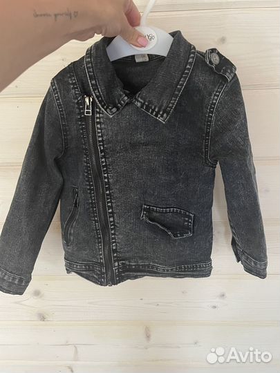 Джинсовая куртка детская