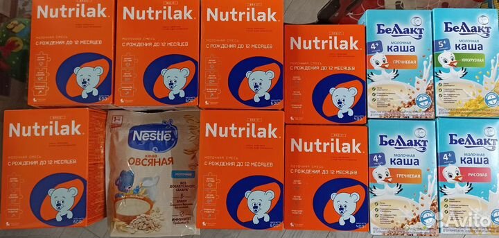 Смесь и каша для детского питания