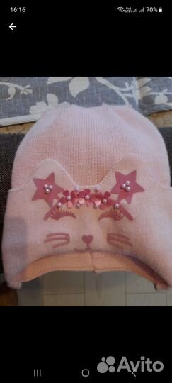 Шапка для девочки